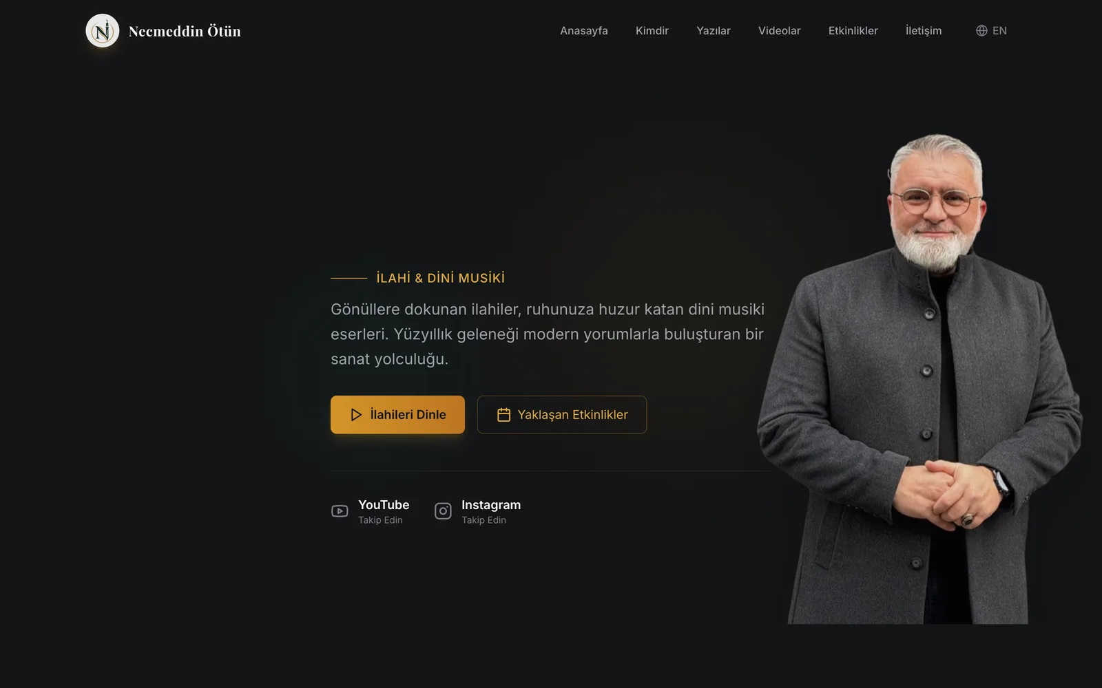 Necmeddin Ötün — Web Sitesi